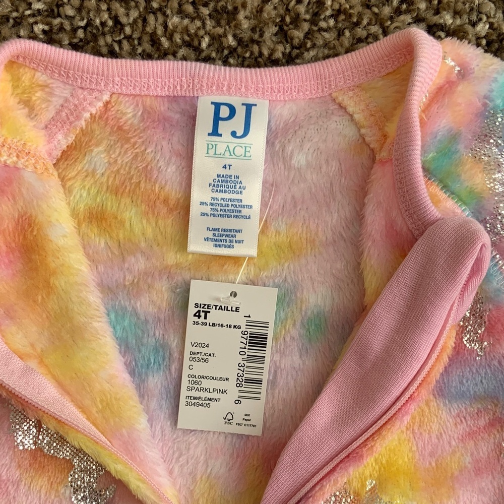 Children plaice Colorful Tie-Dye Kids One Piece 4T - Picture 2 of 6